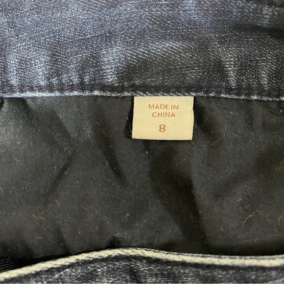 COLDWATER CREEK Womens Jeans Natural Fit Slim Leg Dark Wash Size 8 - Picture 5 of 14